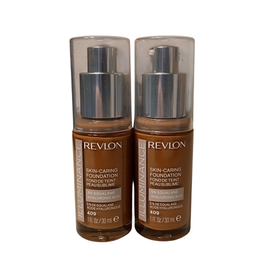 2 Pack Revlon Illuminance Skin-Caring Liquid Foundation - 505 Rich Sand‎